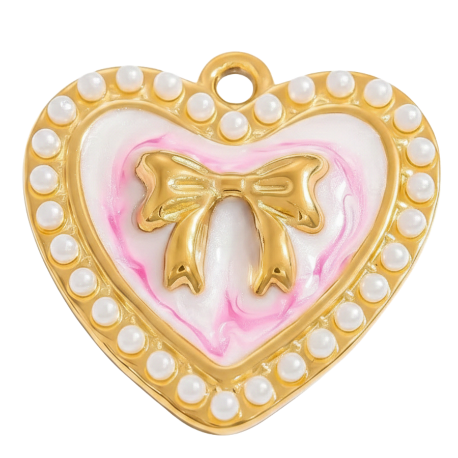 Coeur Noeud Perles